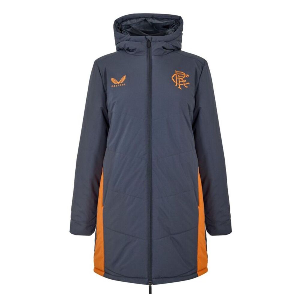 Castore Womens/Ladies Rangers FC  Anorak / True Red